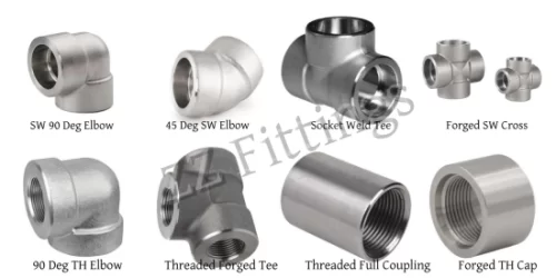 carbon steel forged pipe fittings