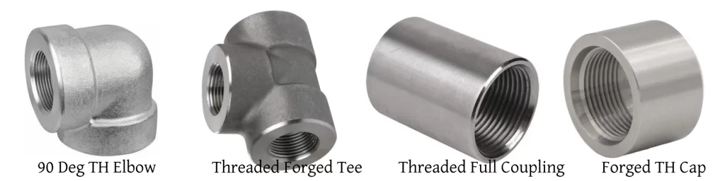 Threaded ASME B16.11 Forged Fittings